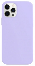Чехол силиконовый MagSafe iPhone 12 Pro Max, фиолетовый