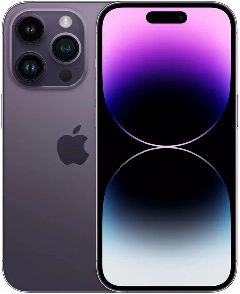 Apple iPhone 14 Pro 128 ГБ, темно-фиолетовый
