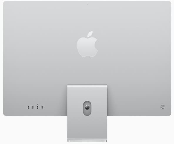 Моноблок Apple iMac 24" Retina 4,5K, M3 (8C CPU, 10C GPU, 2023), 8 ГБ, 256 ГБ SSD, серебристый