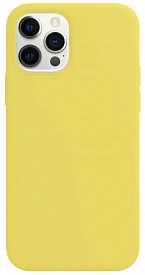 Чехол силиконовый MagSafe iPhone 12 Pro Max, жёлтый