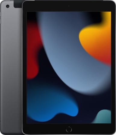 Apple iPad 10.2 2021 256 ГБ Wi-Fi + LTE, «серый космос»