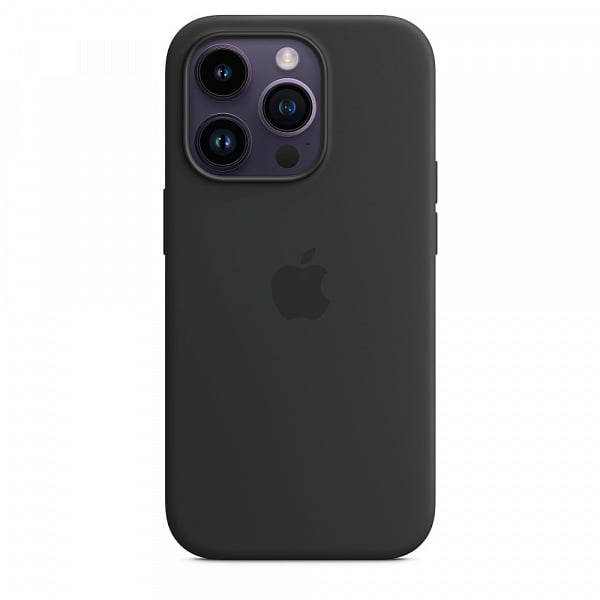 Чехол силиконовый MagSafe iPhone 14/14 Pro, черный