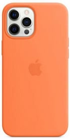 Чехол силиконовый MagSafe iPhone 12 Pro Max, оранжевый