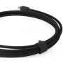 Дата-кабель "vlp" Nylon Cable USB C - USB C, 100W, 1.2м, черный