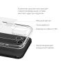 Чехол защитный uBear Real Mag Case, iPhone 15 Plus MagSafe, прозрачный