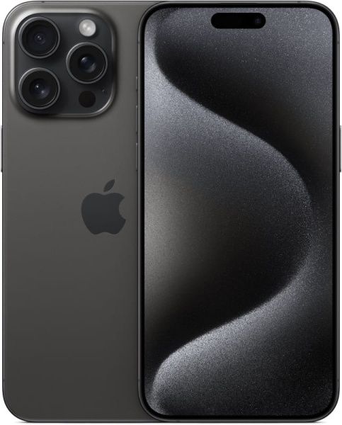 Apple iPhone 15 Pro 1ТБ, «титановый чёрный»