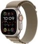 Apple Watch Ultra 2 49 мм, ремешок Alpine  оливкового цвета, размер M