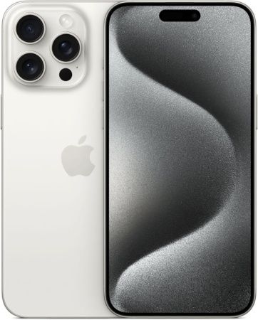 Apple iPhone 15 Pro Max 1ТБ, «титановый белый» Dual SIM