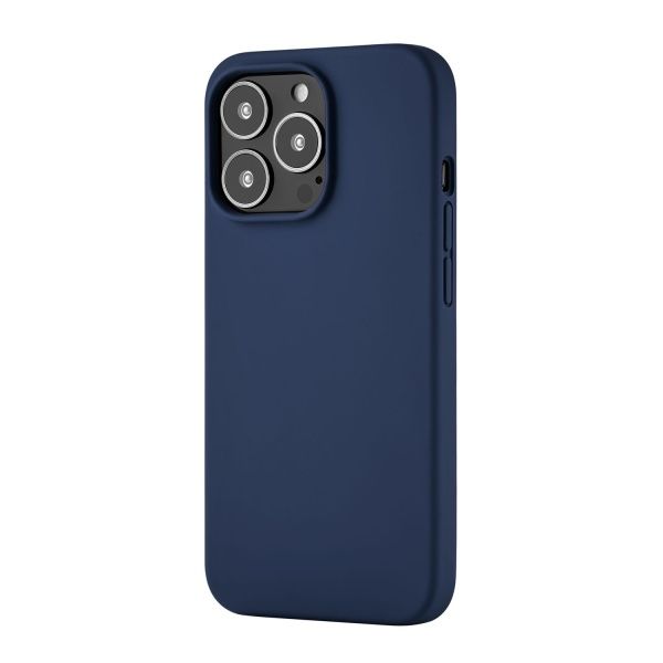 Чехол силиконовый MagSafe uBear iPhone 13 Pro, синий