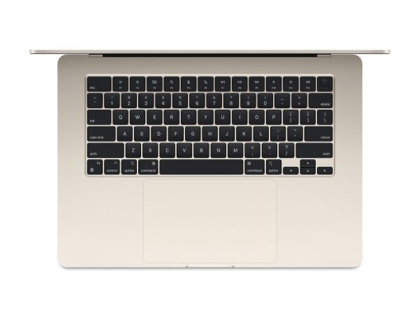 Apple MacBook Air 15" M2 8 ГБ, 256 ГБ SSD, "сияющая звезда" (MQKU3)
