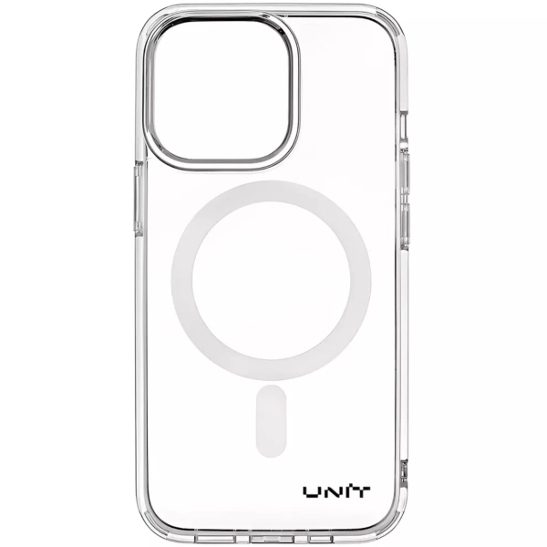Чехол прозрачный Magsafe UNIT  iPhone 15 Pro
