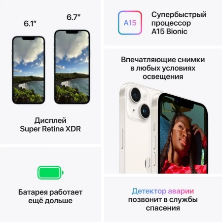 Apple iPhone 14 Plus 512 ГБ, фиолетовый