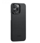 Чехол Pitaka MagEZ Case 4 Kevlar для iPhone 15 Pro Max, черно-серый