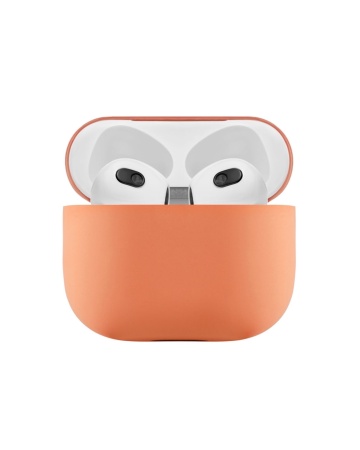 Чехол uBear для AirPods 3 Touch Silicone case, оранжевый