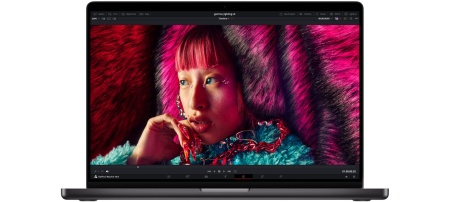 Apple MacBook Pro 16" M3 Pro 36 ГБ, 512 ГБ SSD, «чёрный космос» (MRW23)