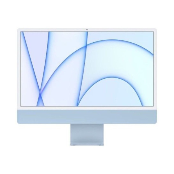 Моноблок Apple iMac 24" Retina 4,5K, M1 (7-core GPU), 8 ГБ, 256 ГБ (MJV93), синий