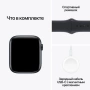 Apple Watch SE 2 2023, 44 мм, "темная ночь", размер M/L