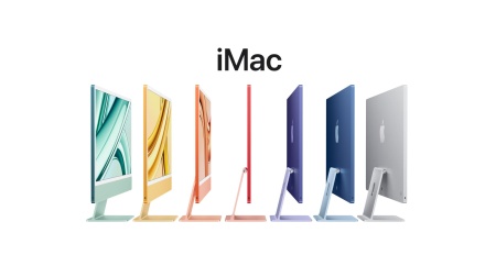 Моноблок Apple iMac 24" Retina 4,5K, M3 (8C CPU, 10C GPU, 2023), 8 ГБ, 256 ГБ SSD, зеленый