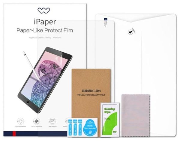 Защитная пленка с эффектом бумаги WIWU iPaper Paper-Like Protect Film для iPad Pro 12.9