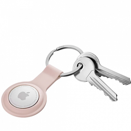 Брелок-подвеска uBear Touch Ring Case для AirTag, розовый
