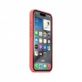 Чехол силиконовый MagSafe iPhone 15 Pro, гуава