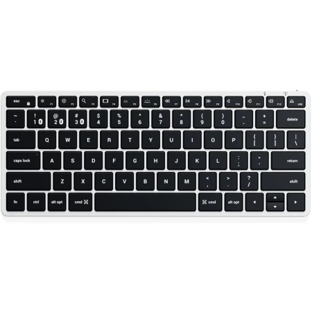 Клавиатура Satechi Slim X1 Bluetooth Backlit Keyboard, серебристый