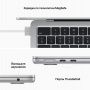 Apple MacBook Air 13" M2 8 ГБ, 256 ГБ SSD, серебристый (MLXY3)