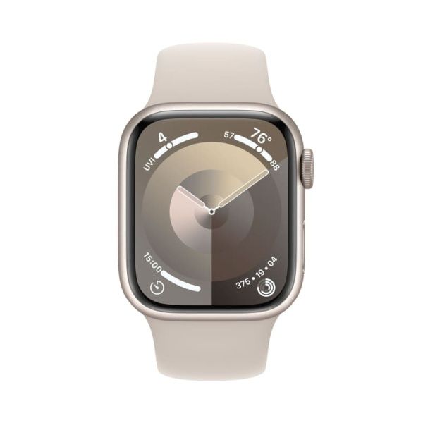 Apple Watch Series 9 41 мм, "сияющая звезда", размер S/M