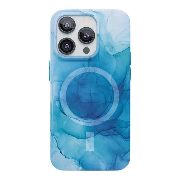 Чехол защитный “vlp” Splash case с MagSafe для iPhone 14 Pro Max, голубой