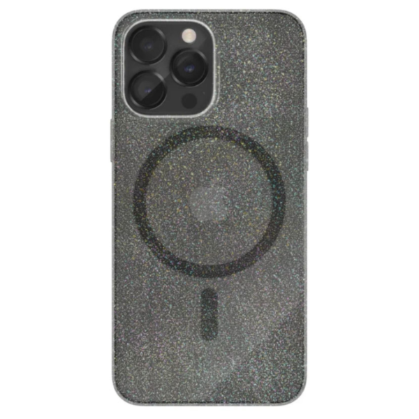 Чехол защитный "vlp" Starlight Case with MagSafe для iPhone 14 Pro Max, черный
