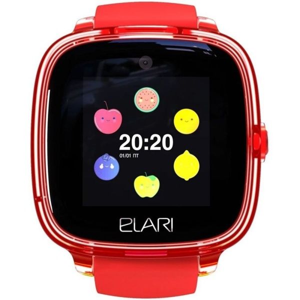 Детские умные часы ELARI Kidphone Fresh, красный