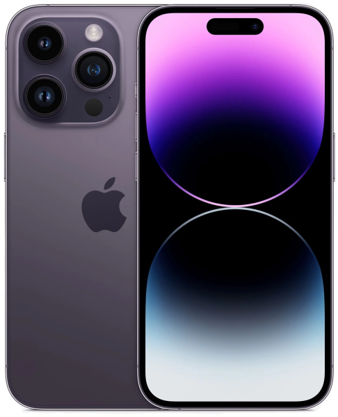 Apple iPhone 14 Pro Max 512 ГБ, темно-фиолетовый eSIM