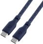 Кабель зарядный uBear Trend Cable USB-C/USB-C 2.4м, 140W, синий