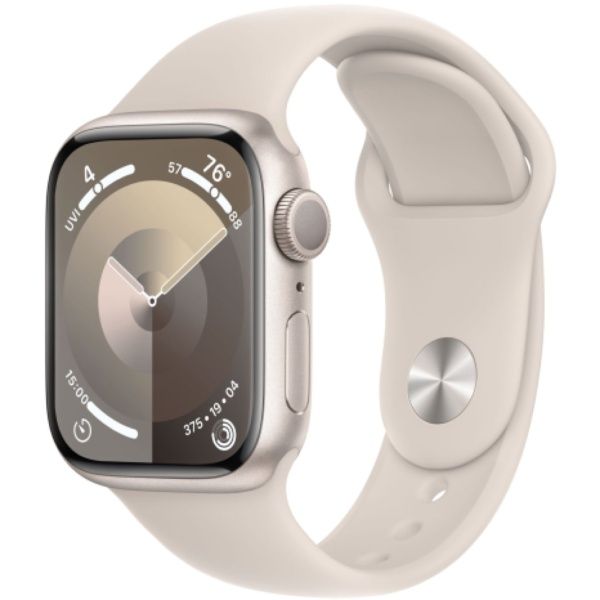 Apple Watch Series 9 45 мм, "сияющая звезда", размер L/M