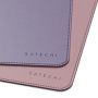 Коврик Satechi Dual Side ECO-Leather Deskmate, розовый/фиолетовый