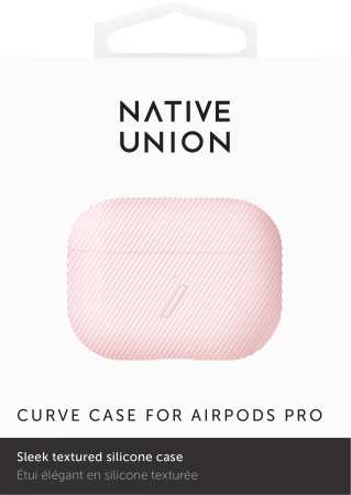 Чехол силиконовый Native Union AirPods Pro, розовый