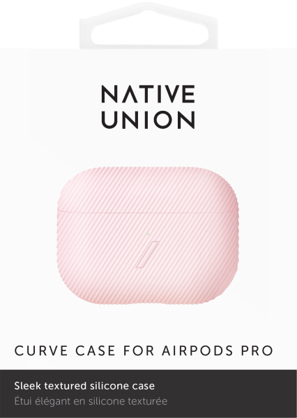 Чехол силиконовый Native Union AirPods Pro, розовый