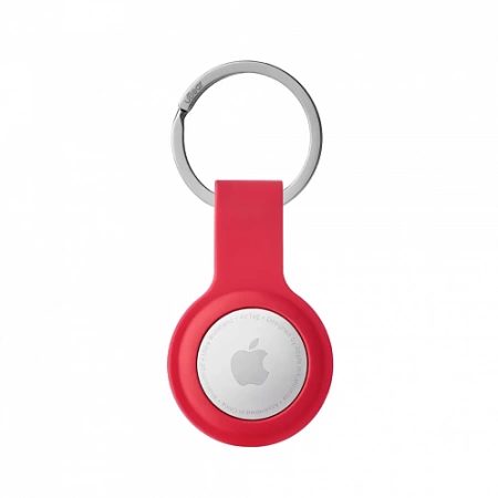 Брелок-подвеска uBear Touch Ring Case для AirTag, красный