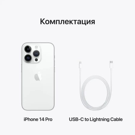 Apple iPhone 14 Pro 1ТБ, серебристый Dual SIM