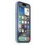 Чехол силиконовый MagSafe iPhone 15 Pro Max, голубой