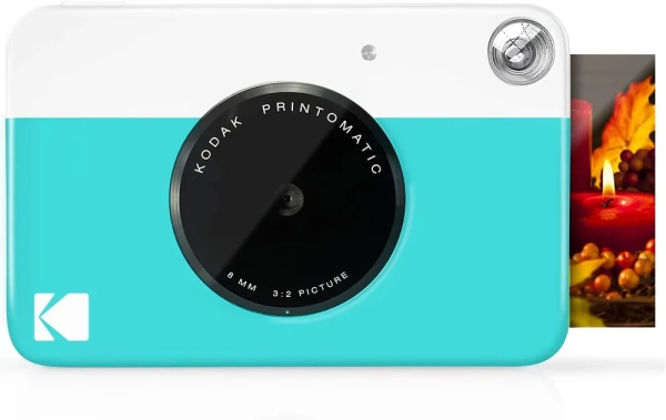 Kodak Printomatic 2X3 Camera голубой