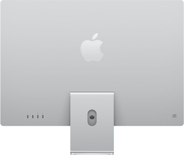 Моноблок Apple iMac 24" Retina 4,5K, M1 (7-core GPU), 8 ГБ, 256 ГБ (MGTF3), серебристый